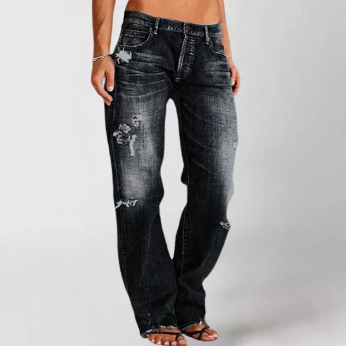 Alexia™ Elegant low waist jeans