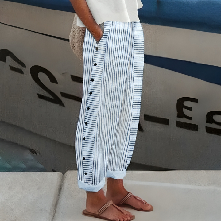 Ella™ Relaxed Fit Striped Pants