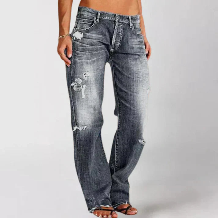 Alexia™ Elegant low waist jeans