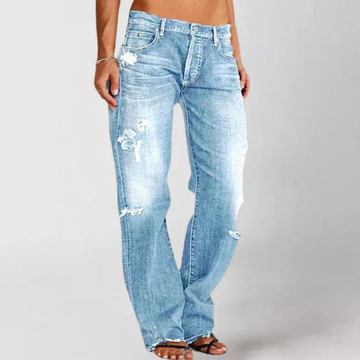 Alexia™ Elegant low waist jeans