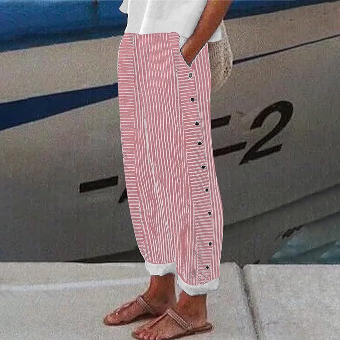 Ella™ Relaxed Fit Striped Pants