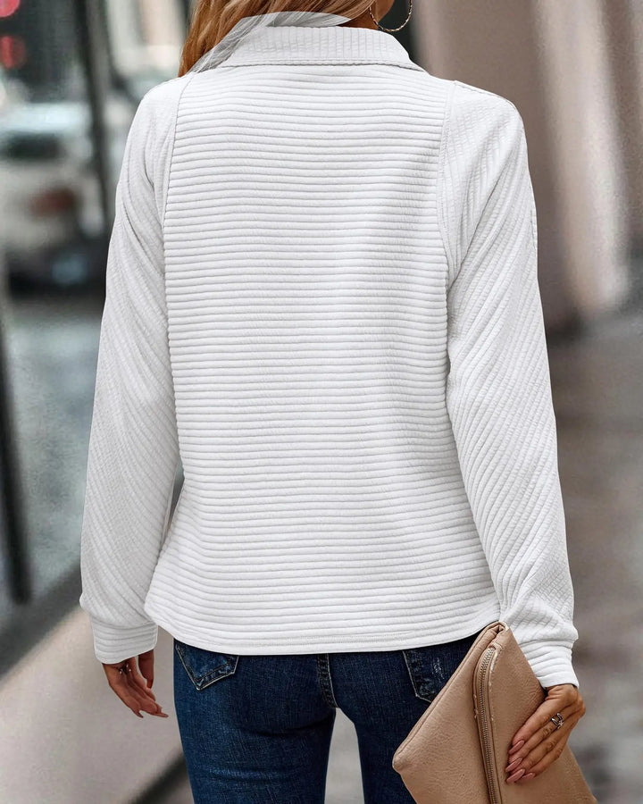 Sophia - Elegant V-neck Sweater