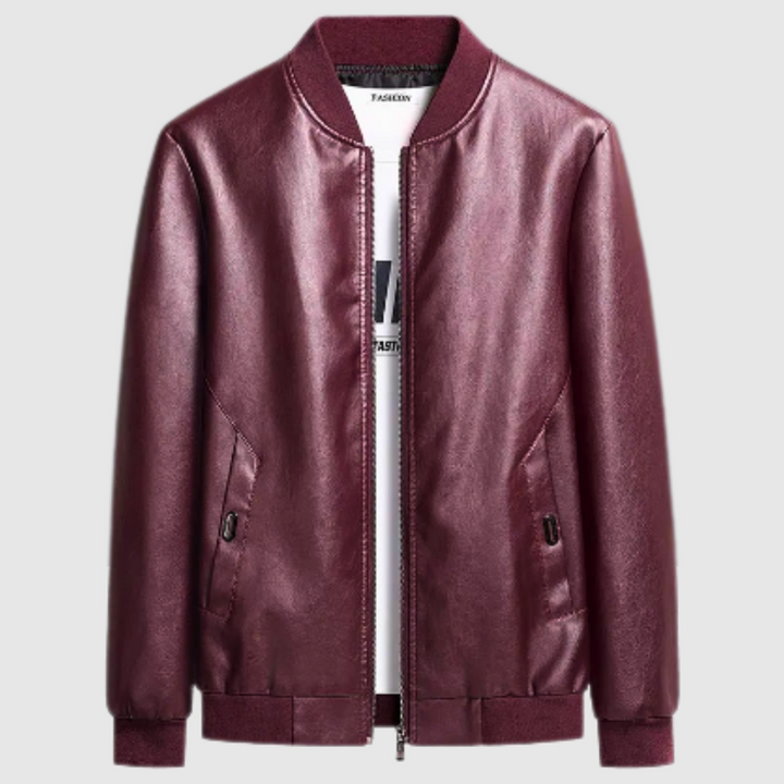 John™ Casual Leather Jacket