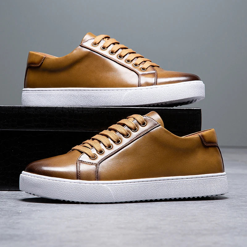 Cillian - Comfy Leather Sneaker