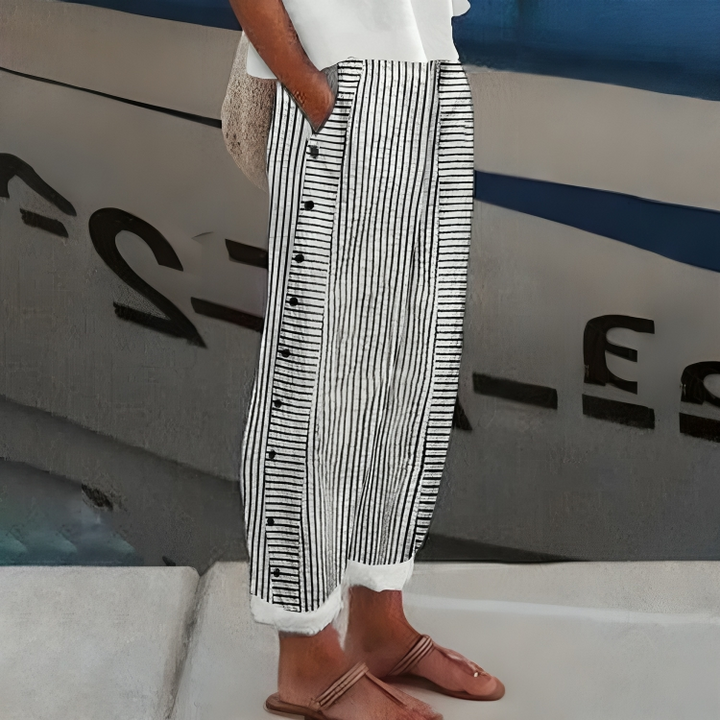 Ella™ Relaxed Fit Striped Pants